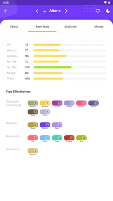 Pokedex android App screenshot 18